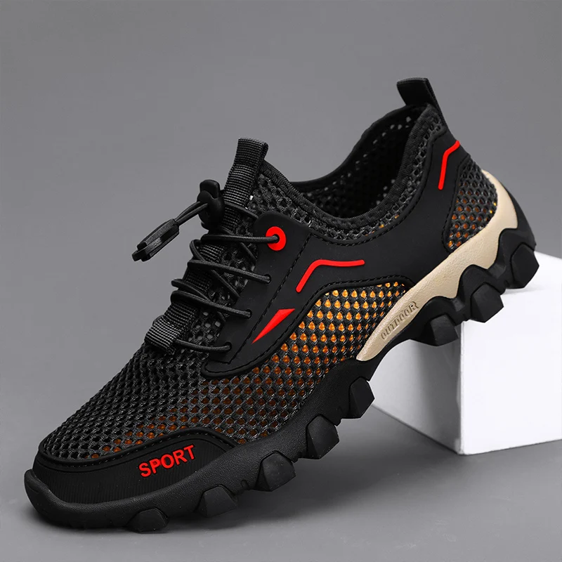 Breathable Quick Dry River Shoes Fashion Solid Design Lightweight Non Slip Aqua Sneakers For Couple Outdoor Water Recreation