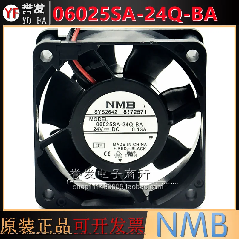 NEW ORIGINAL 06025SA-24Q-AM 24V 0.13A 6025 60x60x25mm COOLING FAN RADIATOR