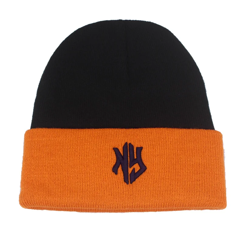 Skullies Beanies النساء القبعات الشتوية للرجال قبعة صغيرة للنساء قبعة نيويورك Beany الخريف الرجال محبوك قبعة قبعة أوم الجمجمة Gorro بونيه قبعات