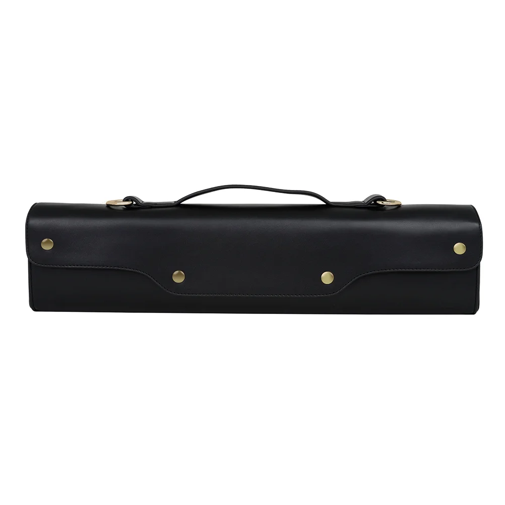 1Pcs Flute Bag Portable Handbag Black Lightweight Case Durable Waterproof Musical Instrument Storage Box Carrying