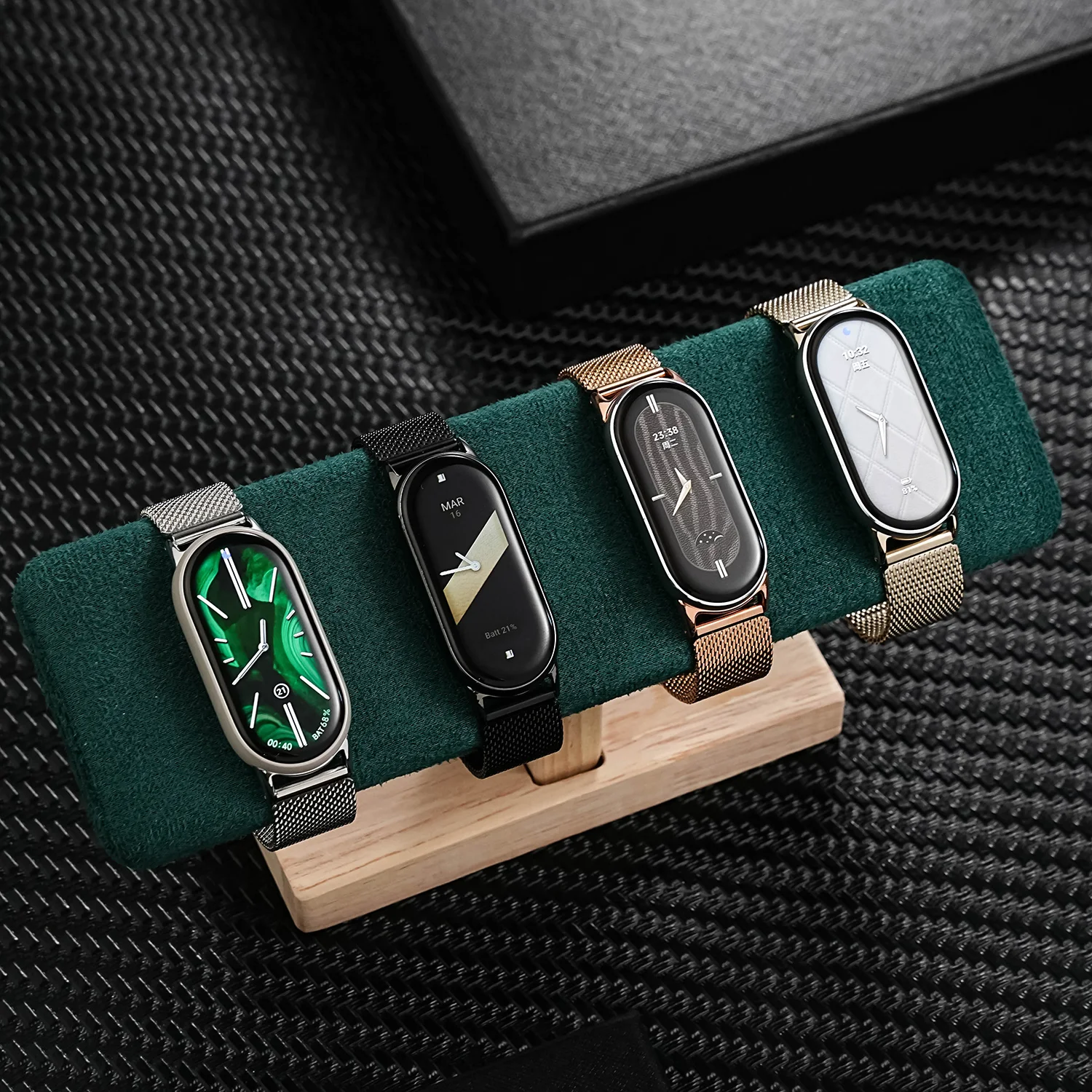 Mi Band 8 스트랩, 샤오미 스마트 밴드 9 용 스마트 팔찌 밴드, 교체 액세서리