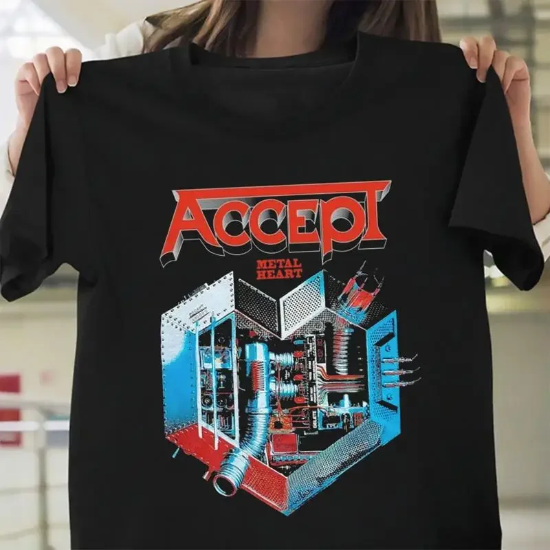 AccepT T Shirt Metal Heart UDO For Fans Classic