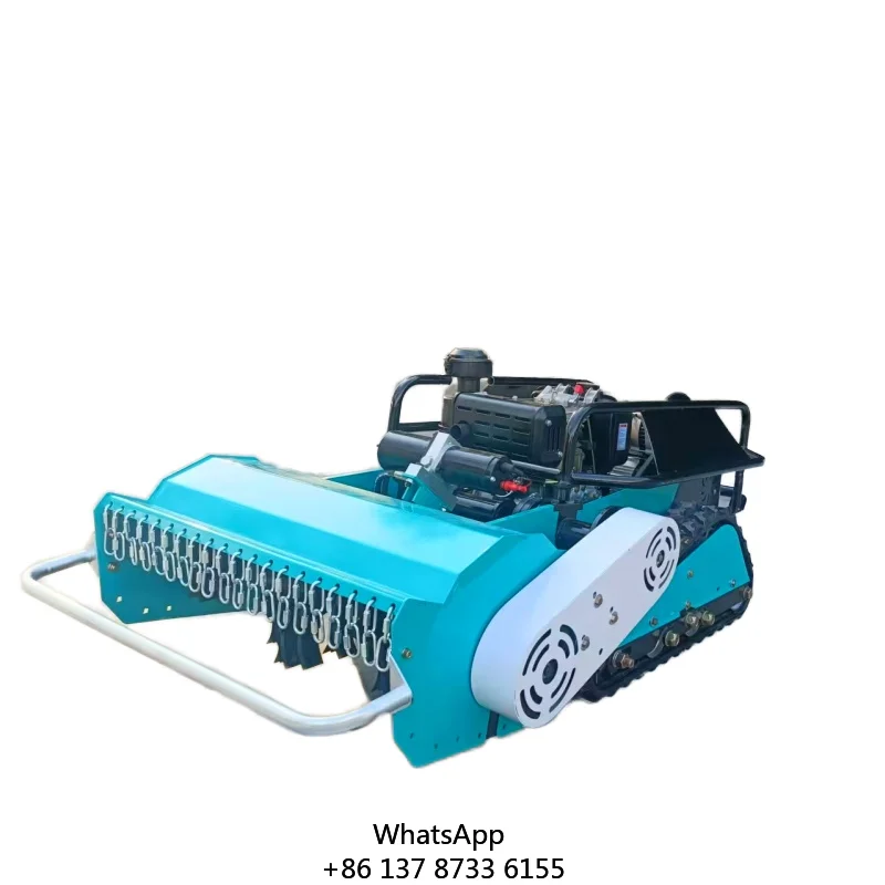 

Hot Selling Cheap Remote Control Lawn Mower With Motor And Gear Flail Mower For Cutting Grass