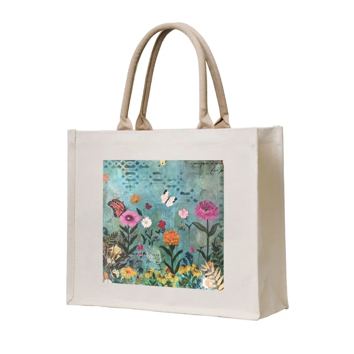 

Delightful Day Tote Bag handbag custom fabric bag reusable grocery bags canvas tote bag