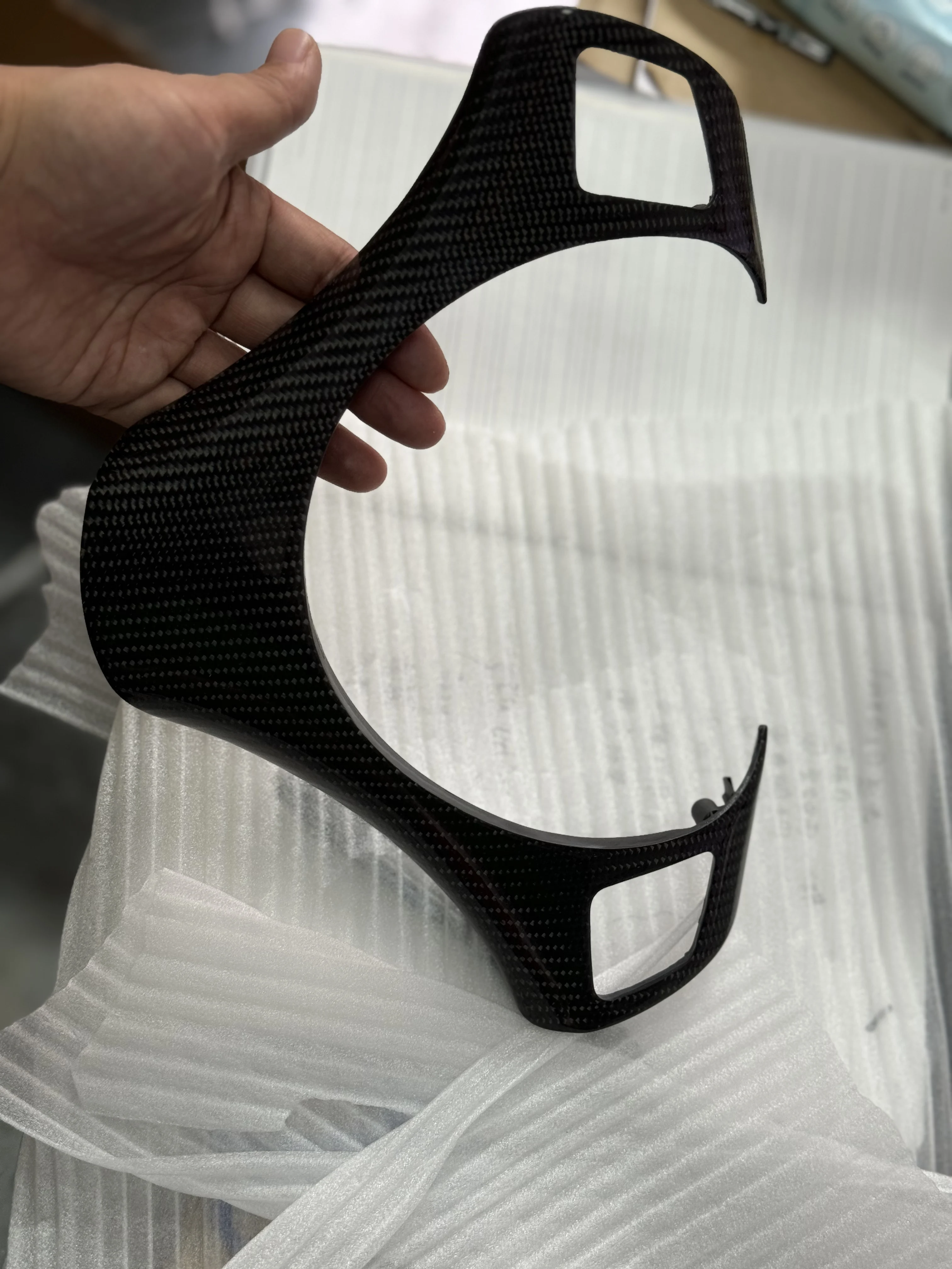 Suitable for BMW e90 e92 e93 M3 Real Carbon Fiber Steering Wheel Replacement Upgrade Modification
