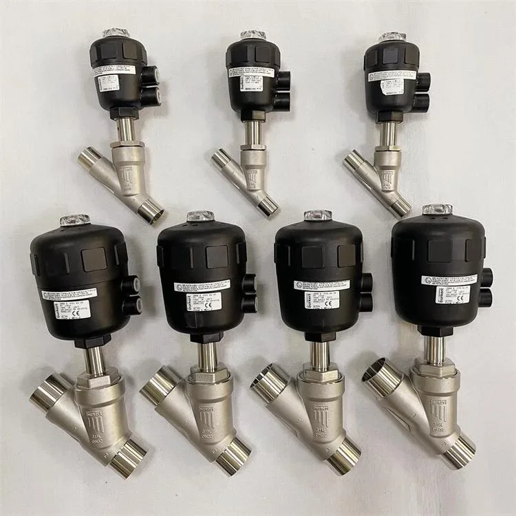 صمام الملف اللولبي 00001253 هوائي Va-lve 00125387 00001397 صمام مقعد زاوية من الفولاذ المقاوم للصدأ 00001394 93101251 #5