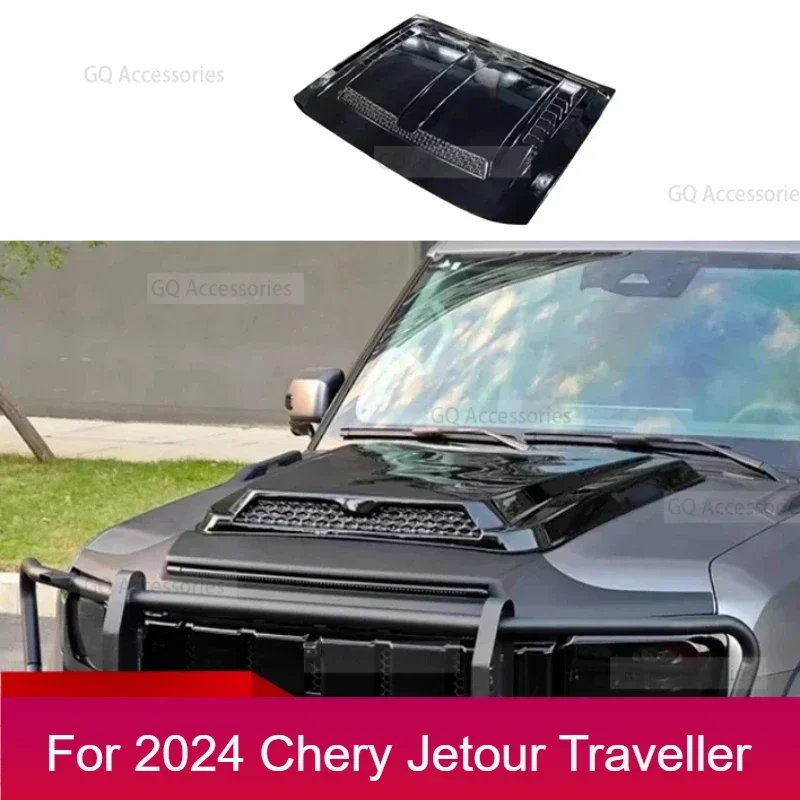 New！For Car Front Hood for cherryJetour Traveller T2 2023 2024 Jetour T2 Modified Brabus Kit Engine Hood Fake Air Inlet Original