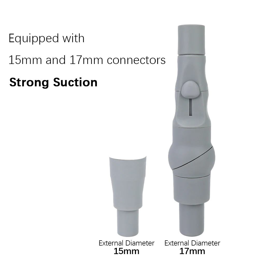 Adjustable Dental Saliva Ejector Suction Strong and Weak Tip Nozzle Oral Spare uinits Accessories