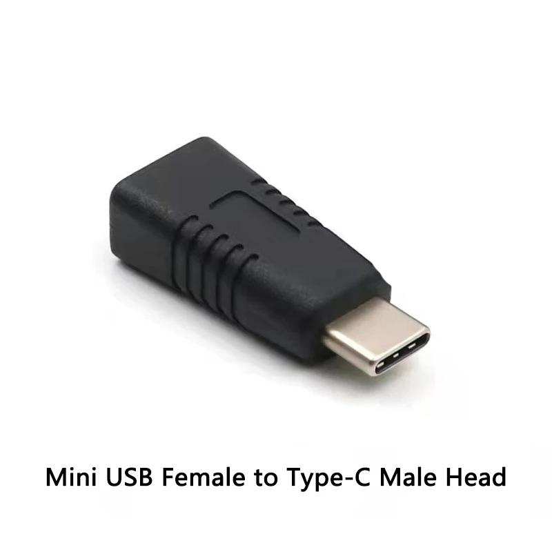 Mini USB Female to Type C Male Adapter Anti Corrosion Portable Phone Converter