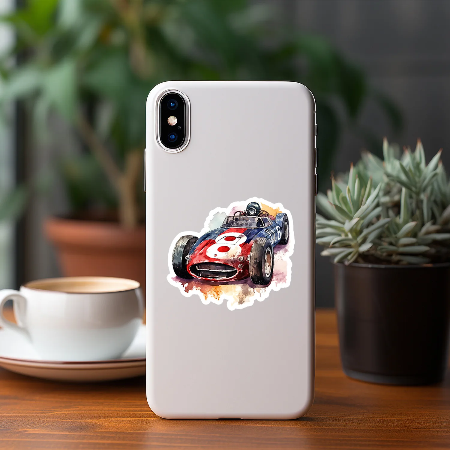 50 SZTUK F1 Równanie Wyścigi Kreskówka Wodoodporna Kreatywna Naklejka DIY Notatnik Telefon Komórkowy Gitara Walizka Kubek na Wodę Graffiti Zabawki dla Dzieci