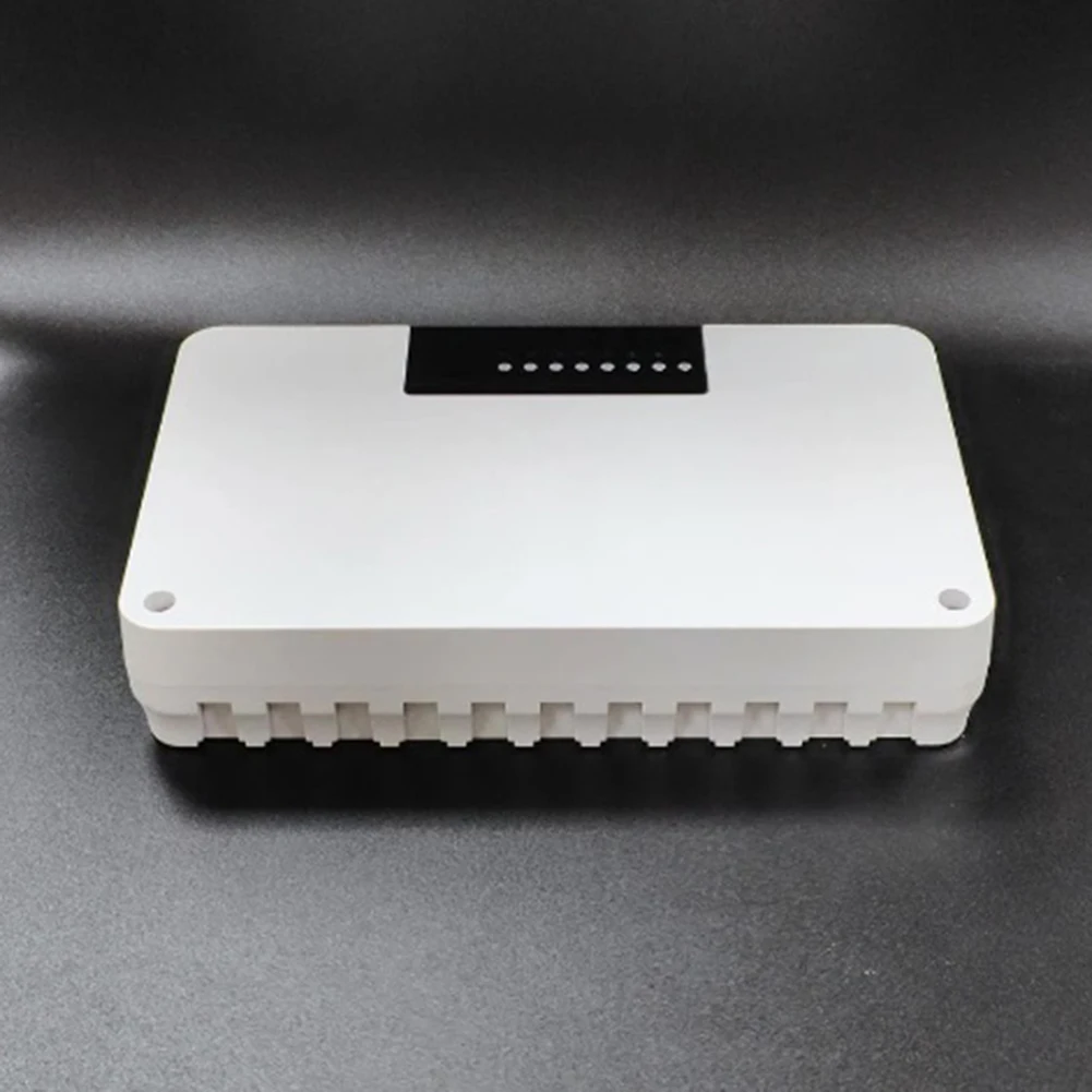 1pc 8 Zone Central Heating Controller Floor Hot Water System Pump Valve Actuator With Indicator Lights Easy Installation