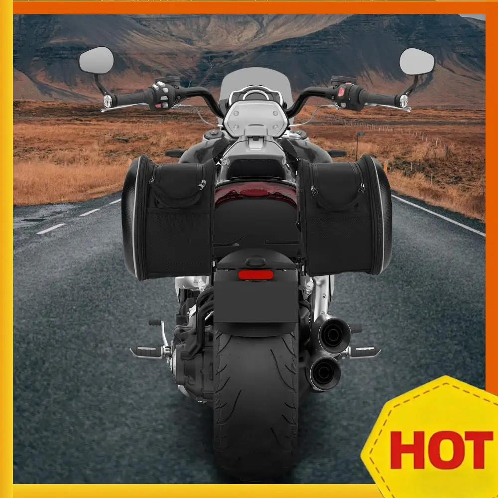 

58L Motorcycle Saddle Bag Waterproof Moto Side Storage Bag Large Capacity Moto Cycling Luggage Bag for Most Motorcycles