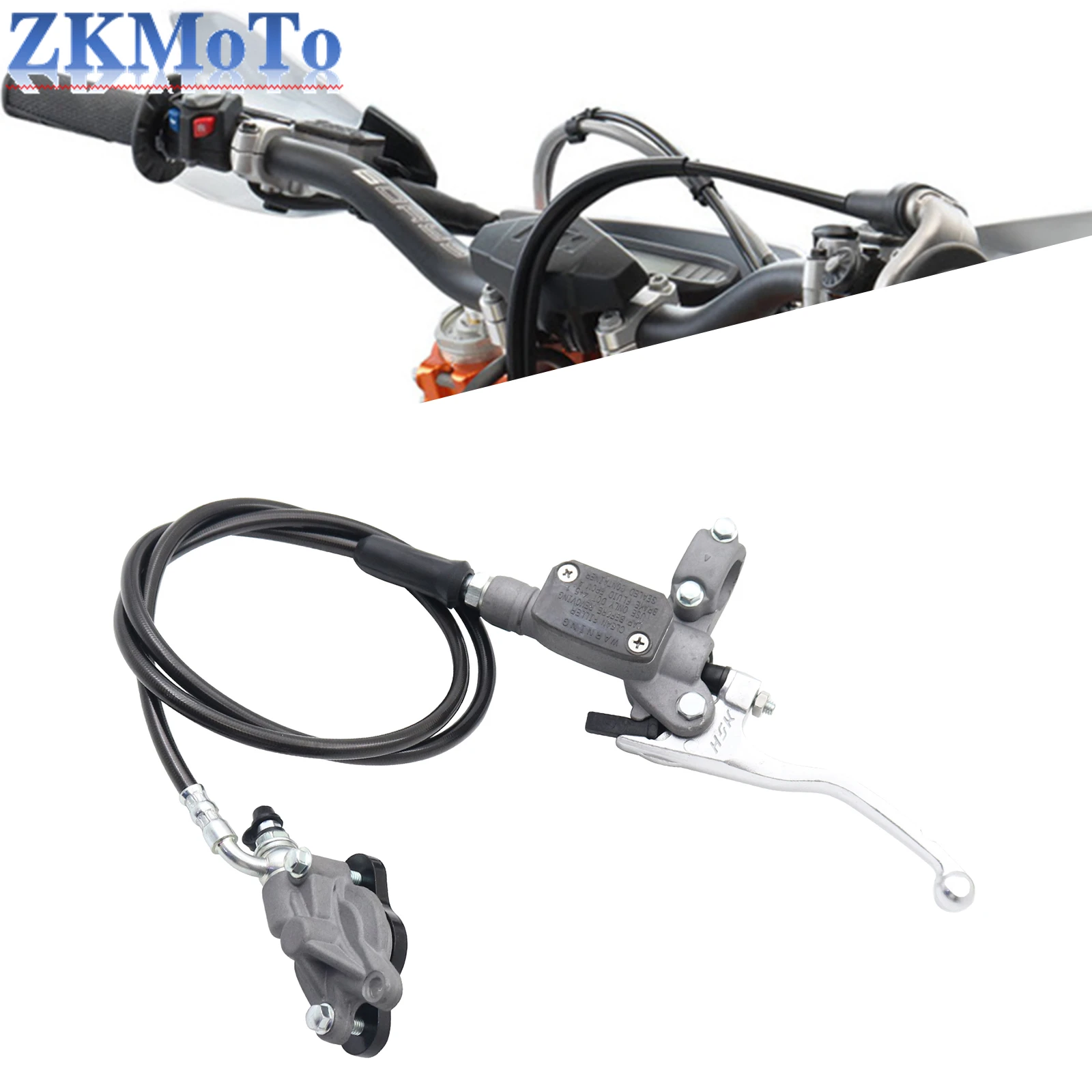 Motocyklowy zestaw sprzęgła hydraulicznego z lewą stroną do KTM SX SX-F XC XC-W XCF-W XC-F EXC EXC-F TPI 6Days 125-500 do Gas Gas EC EX MC300