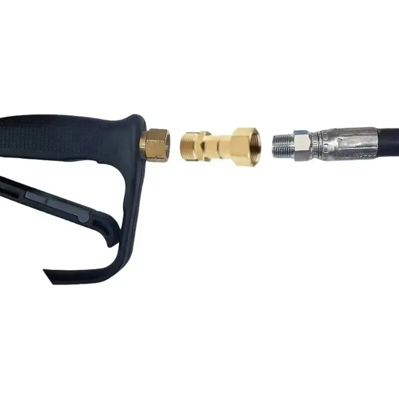 

For Spray Gun M22-14 Solid Brass 380° Rotary Joint Anti Winding Pressure Hot Sale Cleaning Hose Connector