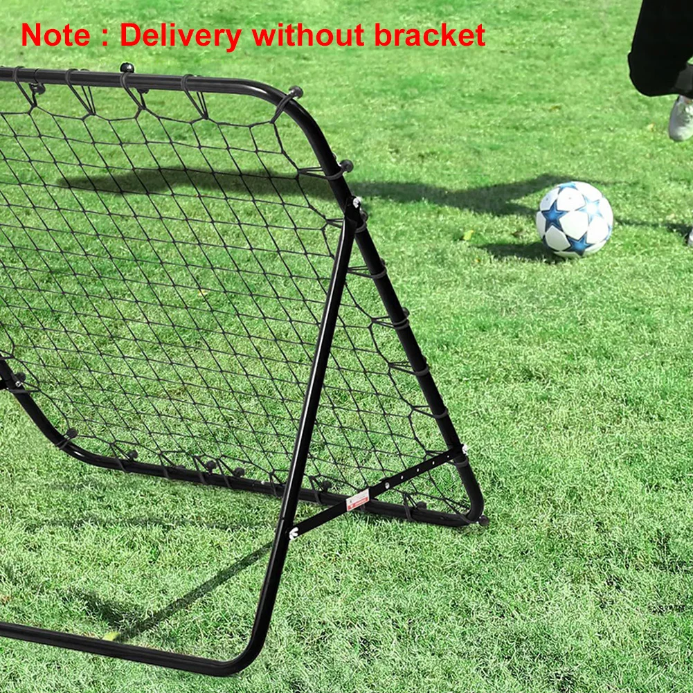 

Soccer Bounce Back Net with 20 Elastic Ropes Kickback Football Practice Net Target Goal Net Training Aid for Kids Teens