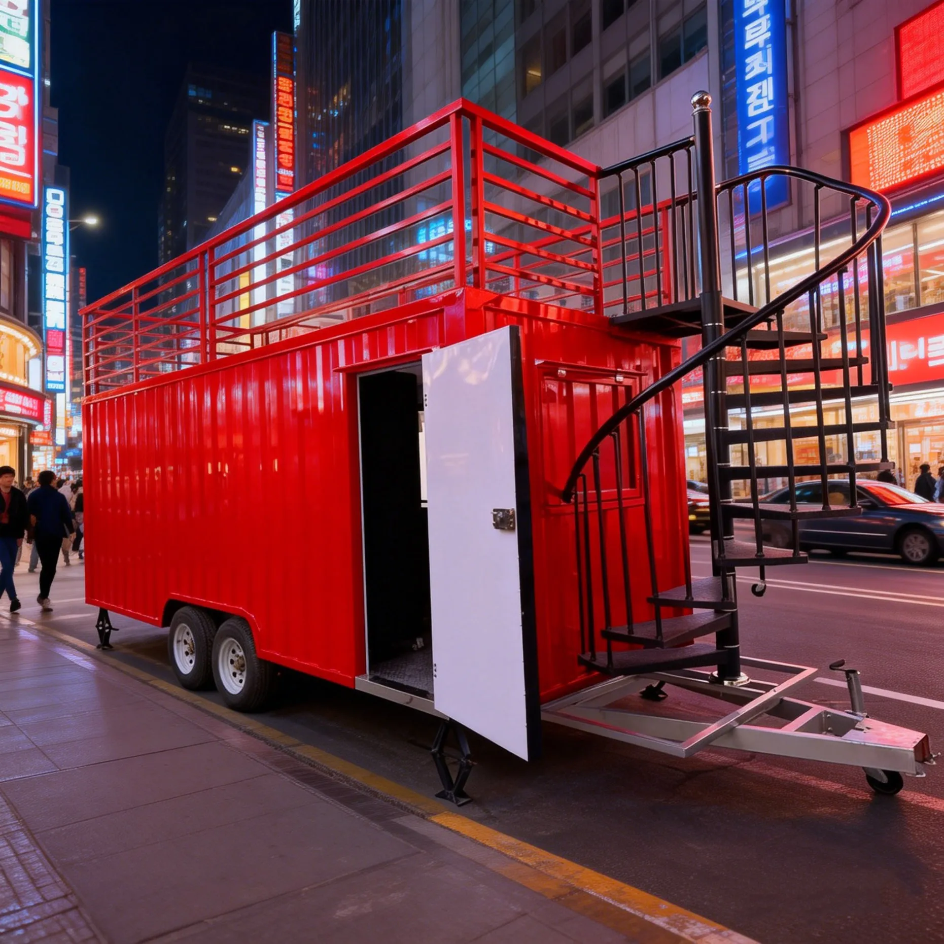 

Low Cost Prefab Container Restaurant 20 Feet Coffee Kiosk for Sale Prefab Container