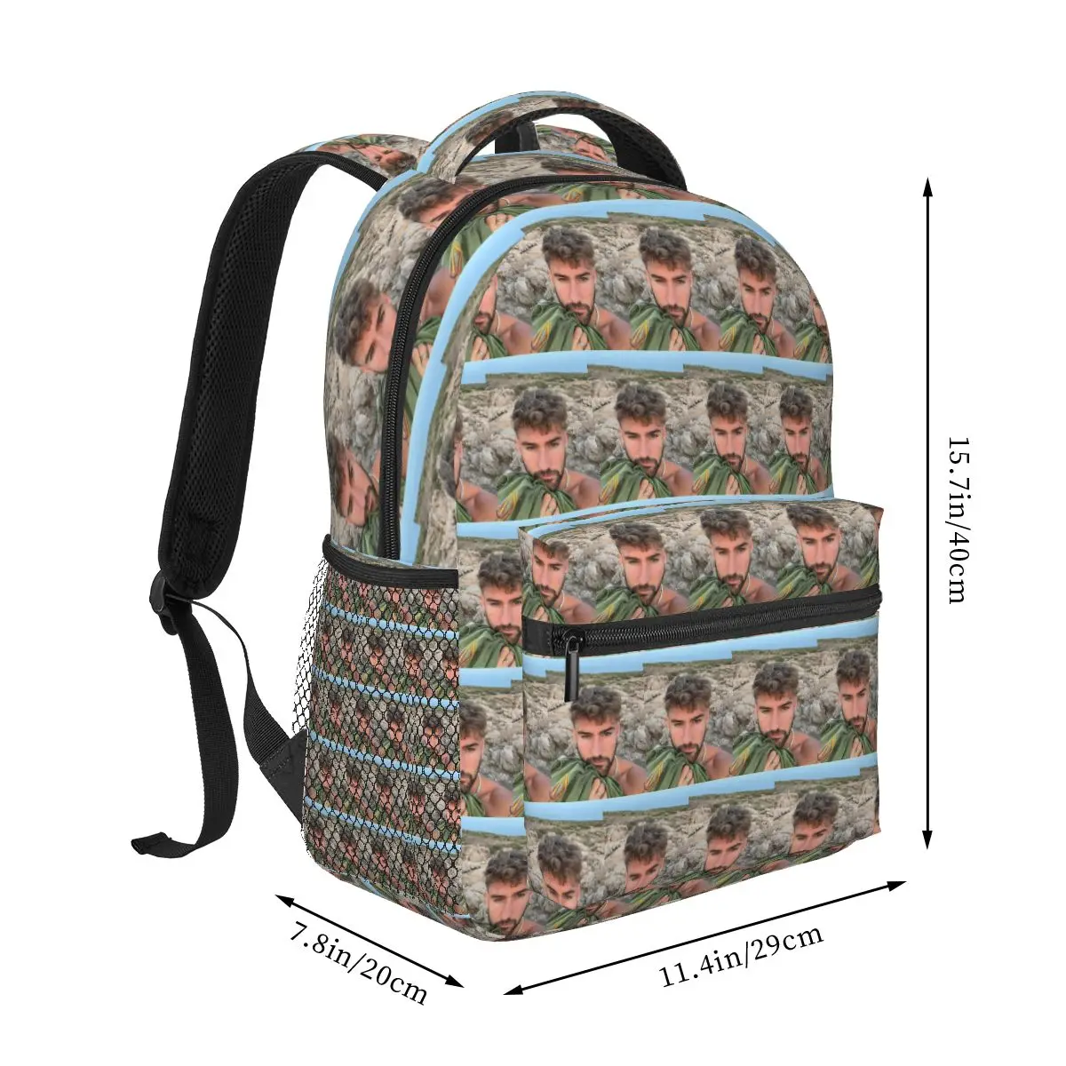 Rapper Dani Fernandez Fashion Graphics Backpack Student Boys Girls BookBag Children School Bag Laptop Shoulder Bag for Men Women