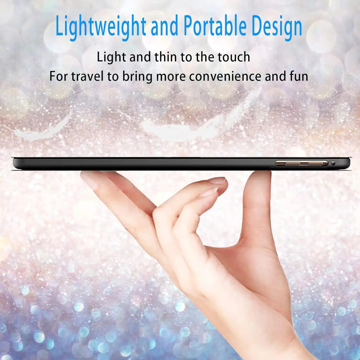 حافظة Galaxy Tab A9+ Plus 5G، غطاء حامل متعدد الزوايا متوافق مع طراز Samsung Galaxy Tab A9+/A9 Plus مقاس 11 بوصة 2023