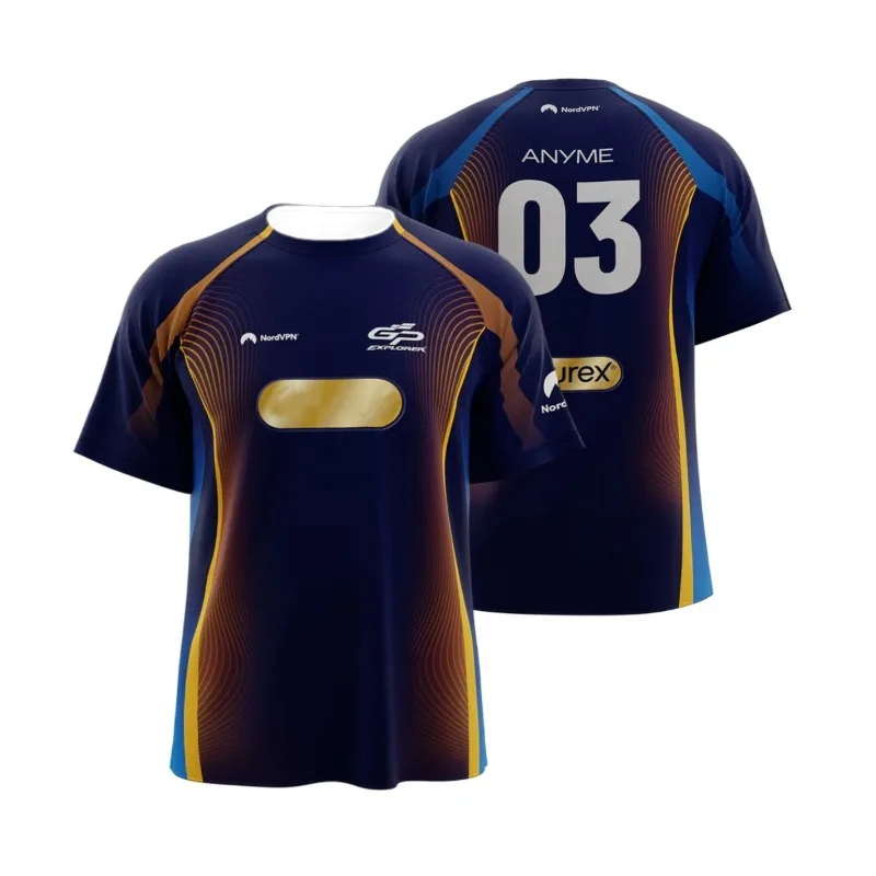 Última camiseta del equipo de carreras de fans GP3 EXPLORER impresa en 3D para hombres y mujeres, deportes al aire libre, ocio, moda, adultos y niños