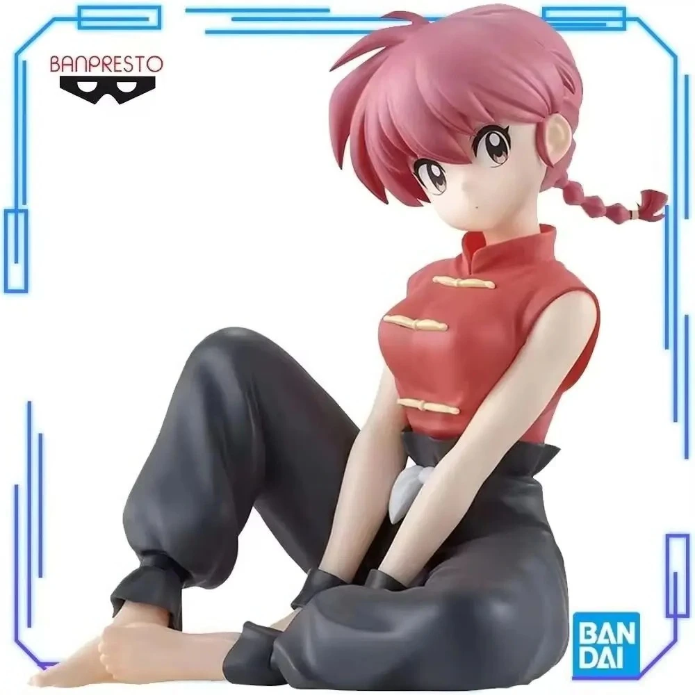 

In Stock Bandai Original Genuine Banpresto TV Anime Ranma 1/2 2024 Relax Time Saotome Ranma 12cm Collections Model Toys Figure