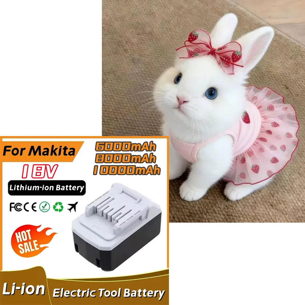 18V BL1813G lithium battery 6000/8000/10000mAh For Makita 18V Electric BL1815G li-ion BL1820G BL1825G power tool battery