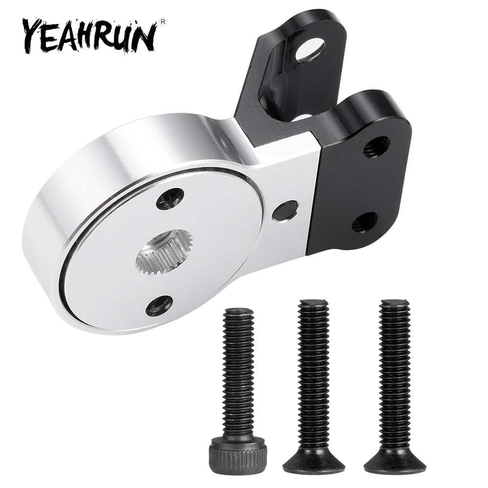 YEAHRUN Aluminum Alloy Servo Arm Saver Steering 25T for ARRMA Gorgon 1/10 RC Car Monster Truck Upgrade Parts Accessories