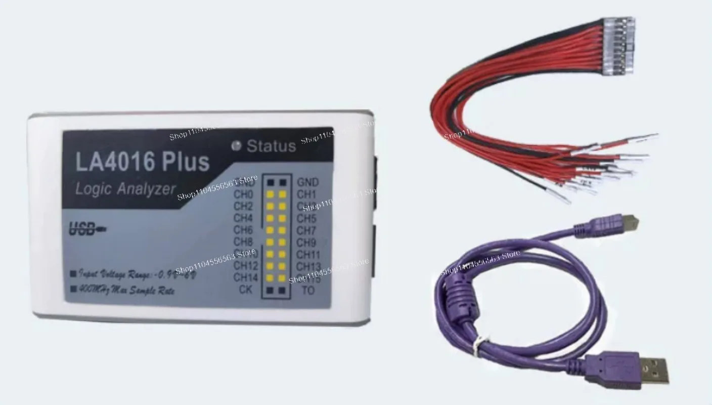 Logic Analyzer LA4016 400M Sample Rate 16 Channels with PulseView Support