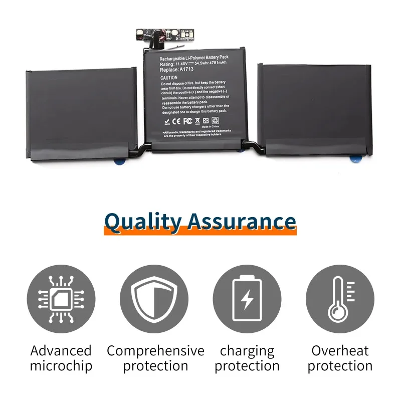 Battery A1713 for Apple MacBook Pro 13