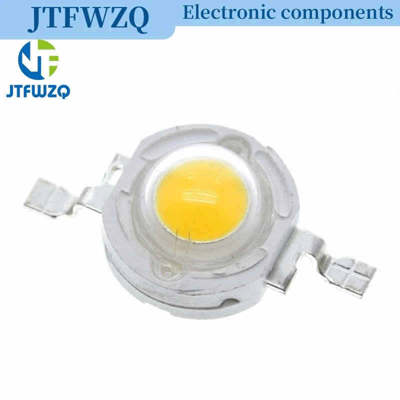 10PCS/LOT led 1W 100-120LM LED Bulb IC SMD Lamp Light Daylight white/warm white High Power 1W LED Lamp bead