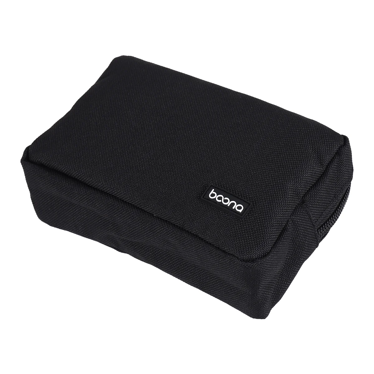 BOONA Portable Travel Storage Bag Multifunctional Storage Bag for Laptop Power Adapter Power Bank Data Cable Charger Black