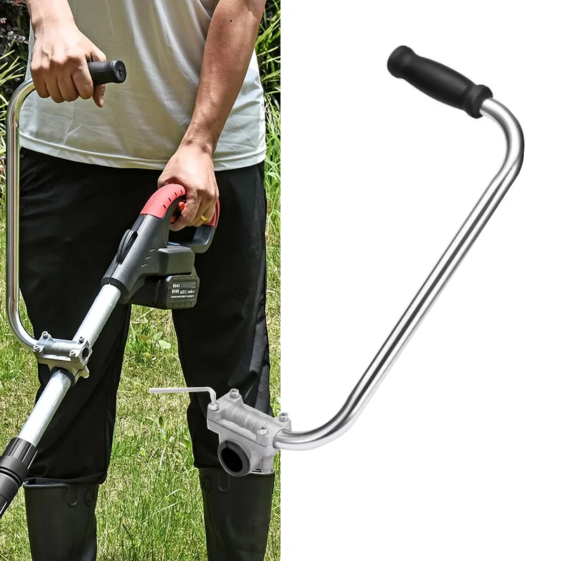 

Lawn Trimmer Grip String Trimmers Handle Weed Eater Handle Extension for Lawn Care Landscaping Yard Trimming tool