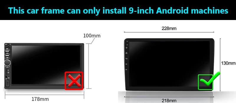 UAXDD 2Din Autoradio für 2006-2016 FIAT DUCATO CITROEN Jumper PEUGEOT Boxer Dodge Ram 2500 9-Zoll Android Rahmen-Kit Panel Mittelkonsole – Detail 1
