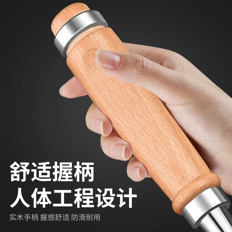 Woodworking Chisel Flat Shovel Knife Carving Slotted Chrome Vanadium Alloy Steel