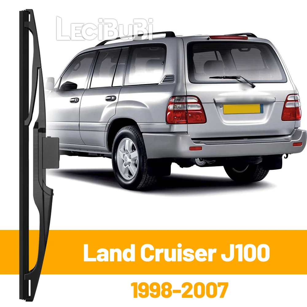 Para toyota land cruiser 100 j100 1998-2007 2005 2006 pára-brisa traseiro lâmina de limpador de janela traseira acessórios limpadores