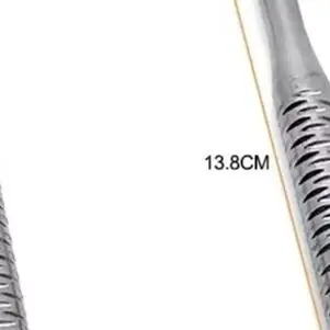 

Dental Scalpel Handle No.3 - Curved/Straight Stainless Steel Blade Handle for Dental Surgery Instruments