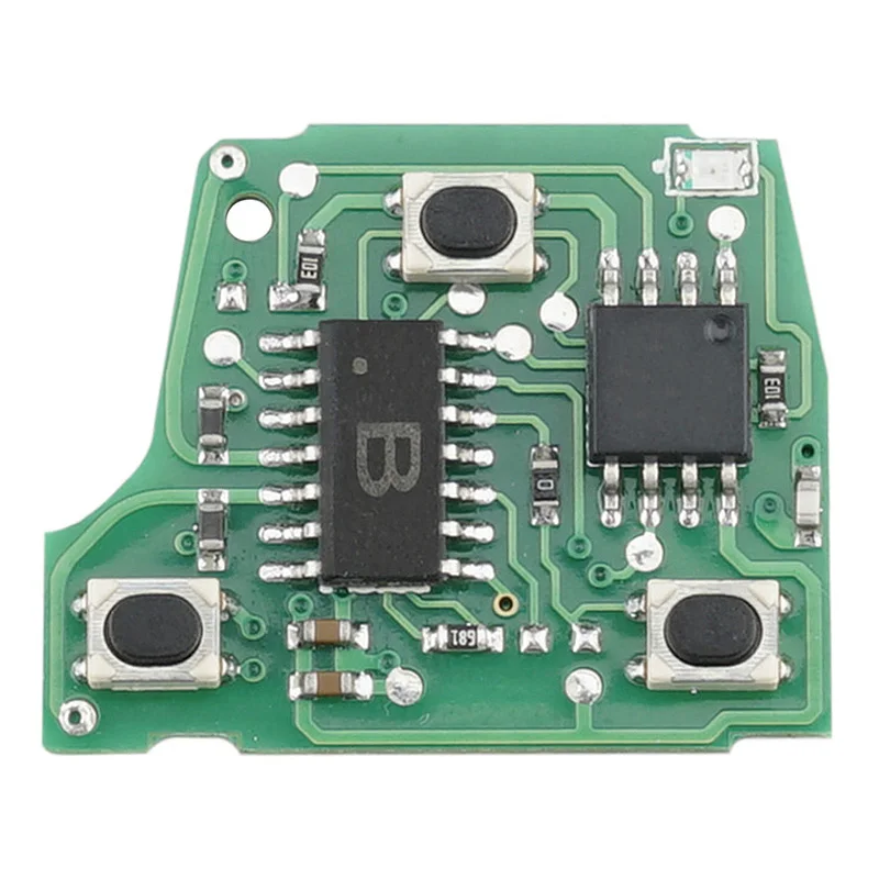 ชิป4C สำหรับรถยนต์โตโยต้าโคโรล่า2001-2007 304MHz รีโมทอัจฉริยะ2ปุ่ม