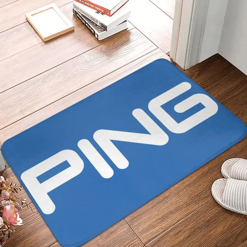 Golf Logo Front Door Mat Anti-Slip Outdoor Absorbent Doormat Kitchen Bedroom Entrance Rug Carpet