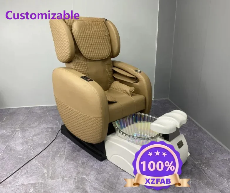 Factory Direct 2026 Foreign trade massage foot washing and nail salon chair, nail and foot salon sofa, high-end lounge chair