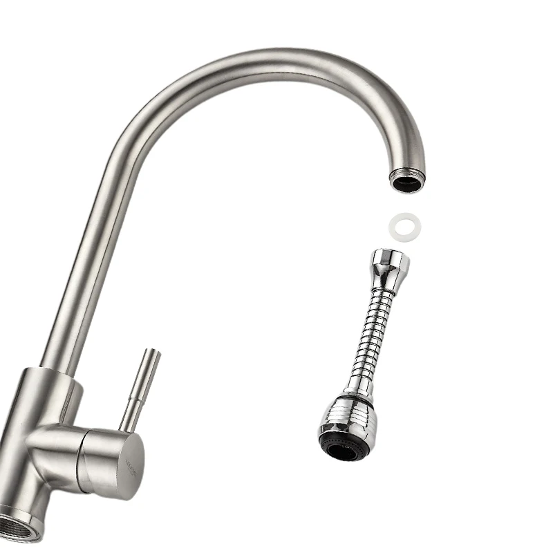 Kitchen Water Faucet Bubbler Water Saving High Pressure Filter Tap 360 Rotate Shower Head Filter Nozzle Bathroom Accessories