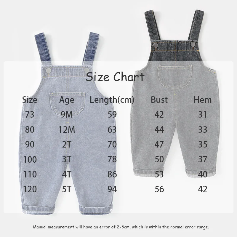 MILANCEL Neue Ankunft Kinder Kleidung Baby Mädchen Jungen Overalls Solide Kurze Stil Kleinkind Denim Overol Overalls – Detail 7