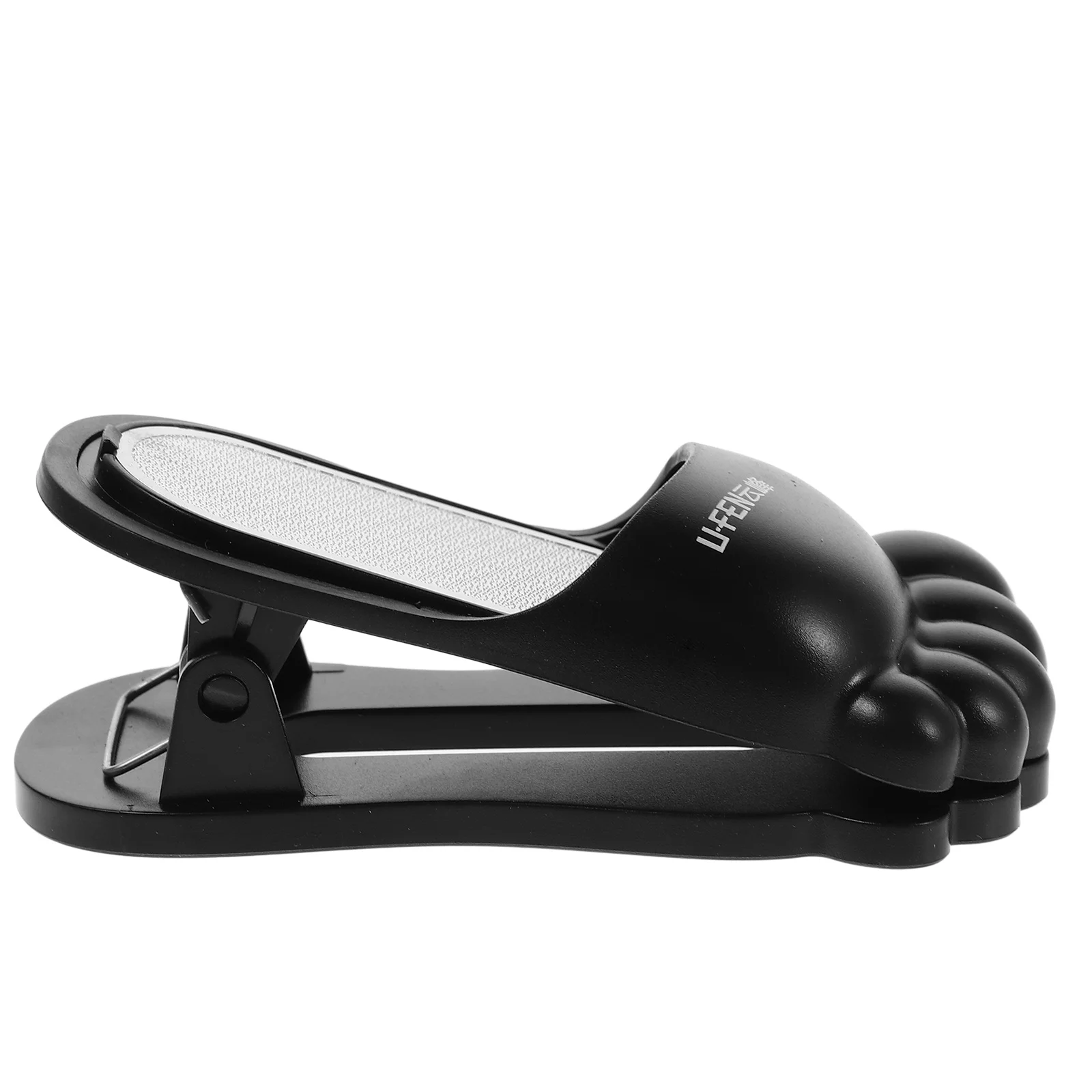 مبراة أقلام رصاص يدوية سوداء صغيرة، مستلزمات صغيرة للعين، أقلام رصاص شحذ دقيقة، مريحة وسريعة الفنان