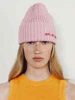 Winter Wool Knit Beanie Hat for Men and Women Thick Warm Embroidered Letter Knitted Cap Unisex Fashion Cold Weather Hat