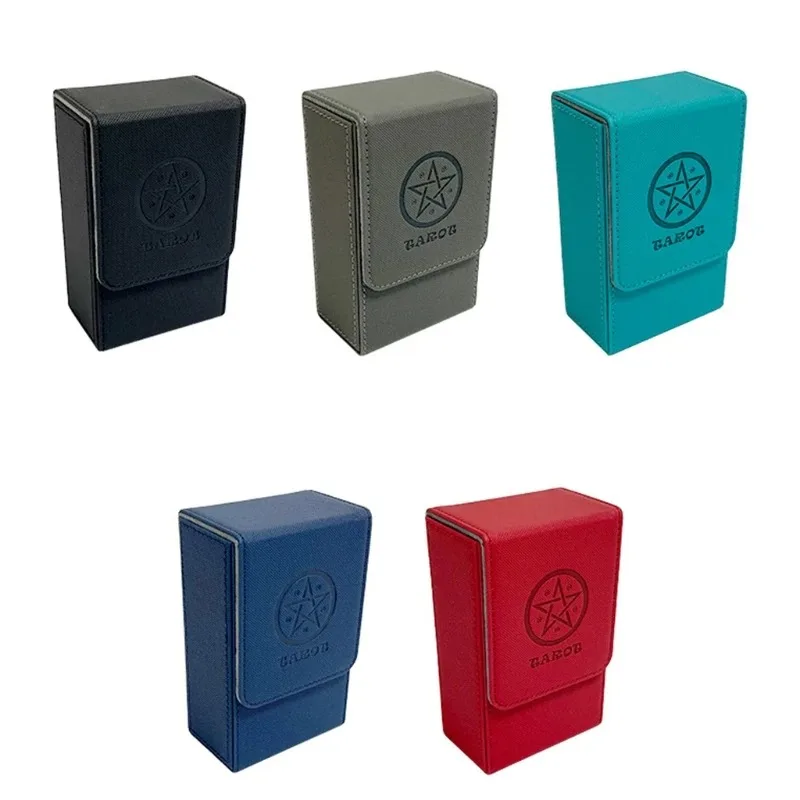 PU Leather Tarots Case Container Collection Capacity Tarot Cards Box Board Game Card Sleeve Holder Box Drop Shipping Big Size