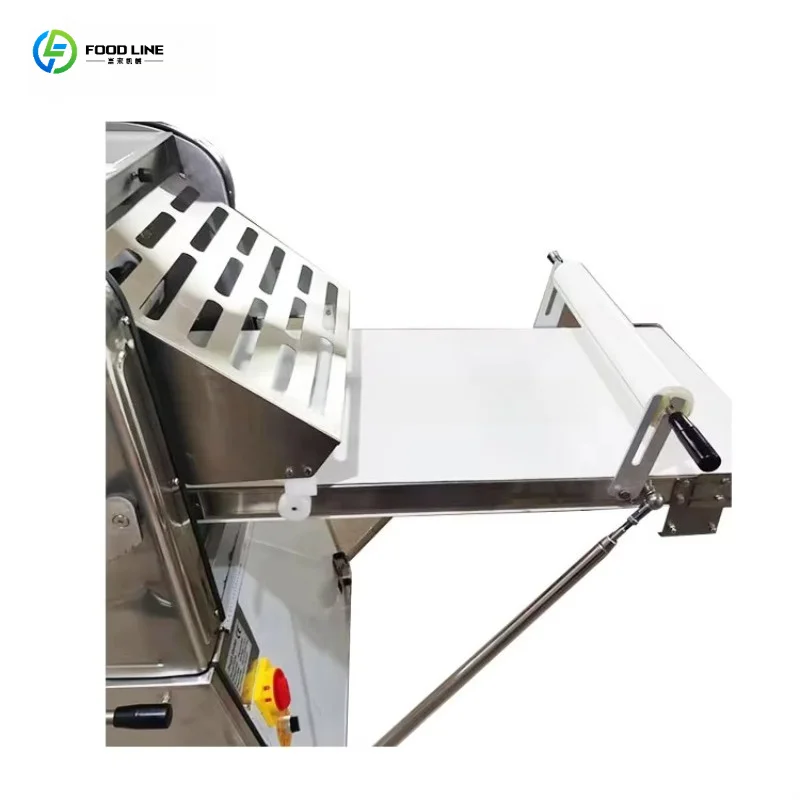 Customized Automatic Electric Commercial Bread Dough Roll Puff Pastry Sheeter Croissant Dough Machine Factory Bread Making