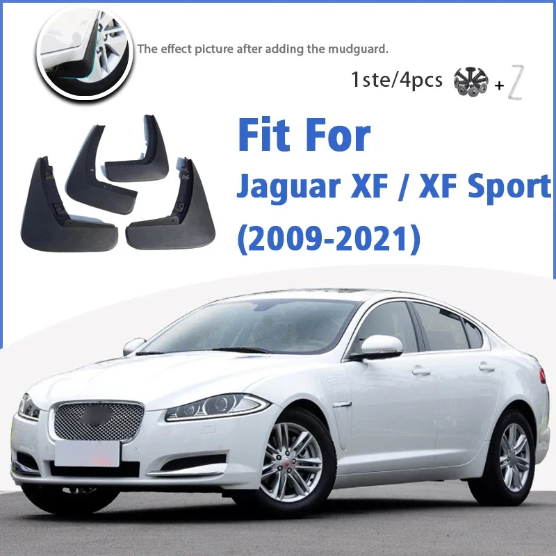 

For JAGUAR XF XF SPORT 2015-2021 Mudflaps Fender Mud Flap Guards Splash Mudguard Car Accessories Front Rear 4pcs