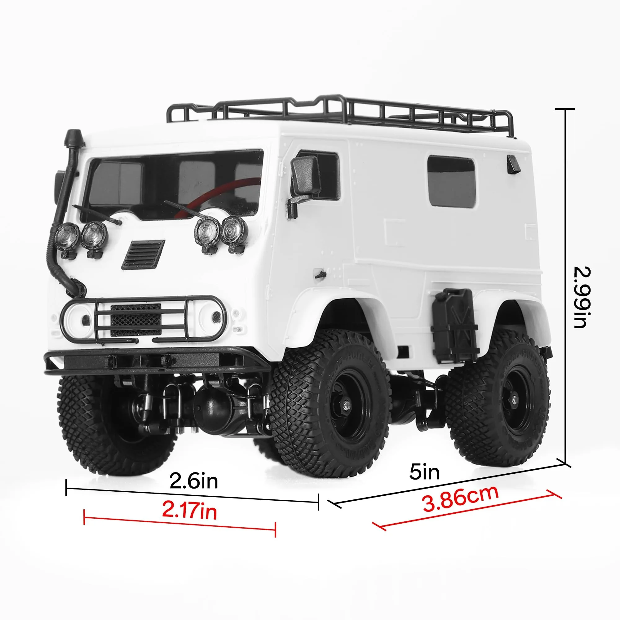 Orlandoo Hunter 1/32 Miniature Scale Simulated VAN Off-Road Light Truck OH32V01 DIY Unassembled Kit
