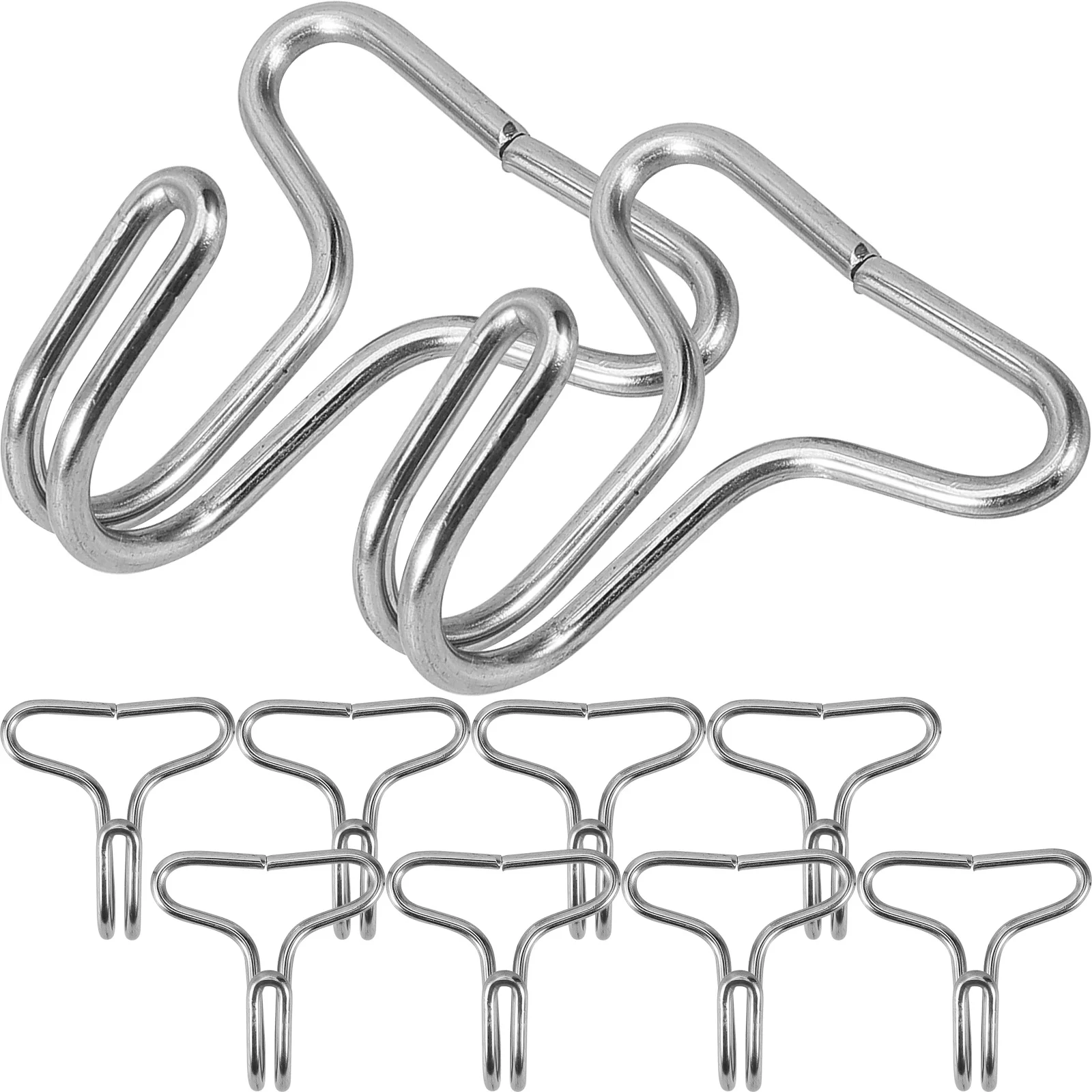 

50Pcs Car Seat Cover Accessories Durable Hook Clips S-Shape Design for Easy Installation and Small Item Hanging in Vehicles