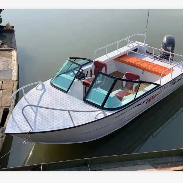 

5.28m Long 8 Seats Fishing Boats Business And Leisure, Aluminum Speedboat