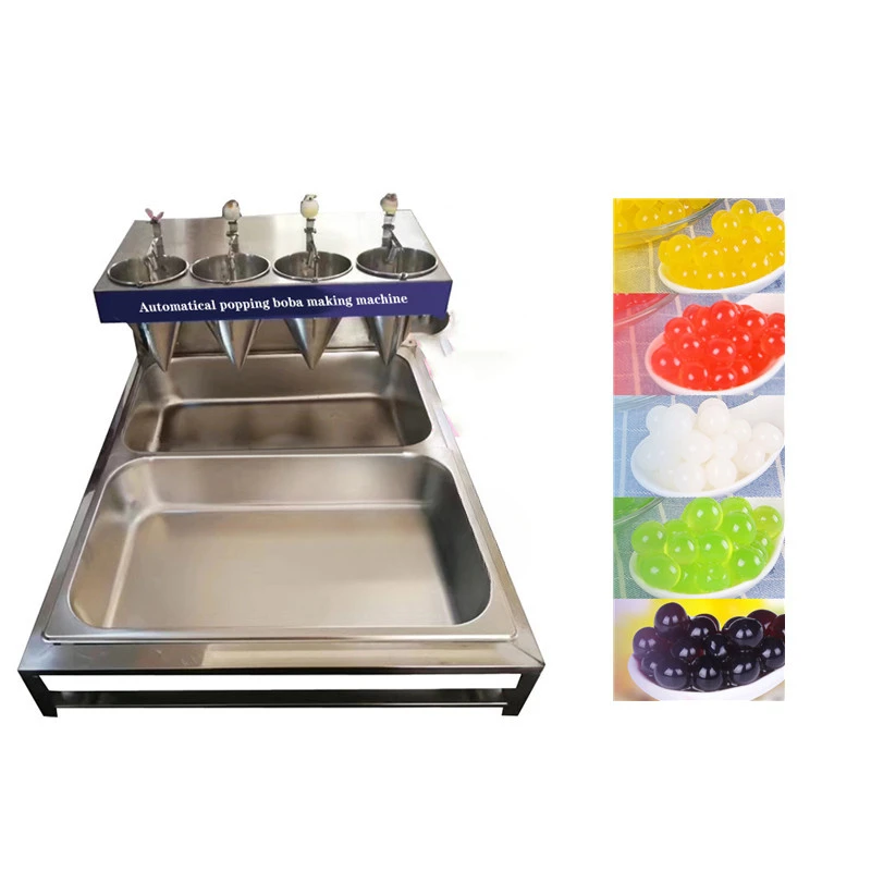 

Bubble Tea Equipment Tapioca Pearl Making Machine Popping Boba Mold Machine