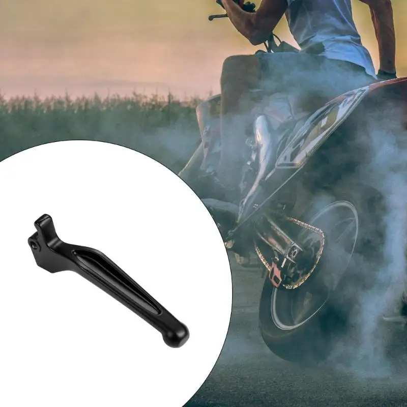 D5BE Replacement Brake Control Part for Motorcycle Service, Single Aluminum 15 Lever for Routine Repair and Everyday